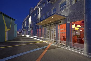 Hotel Front - Evening or Night